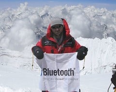 Blogging. What else do you do on Mount Everest?